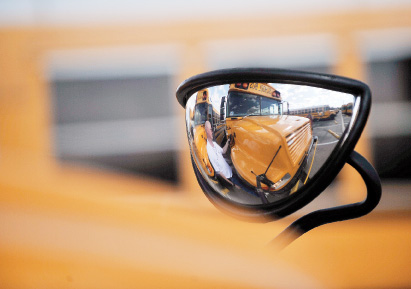 Hendrickson enjoys driving bus